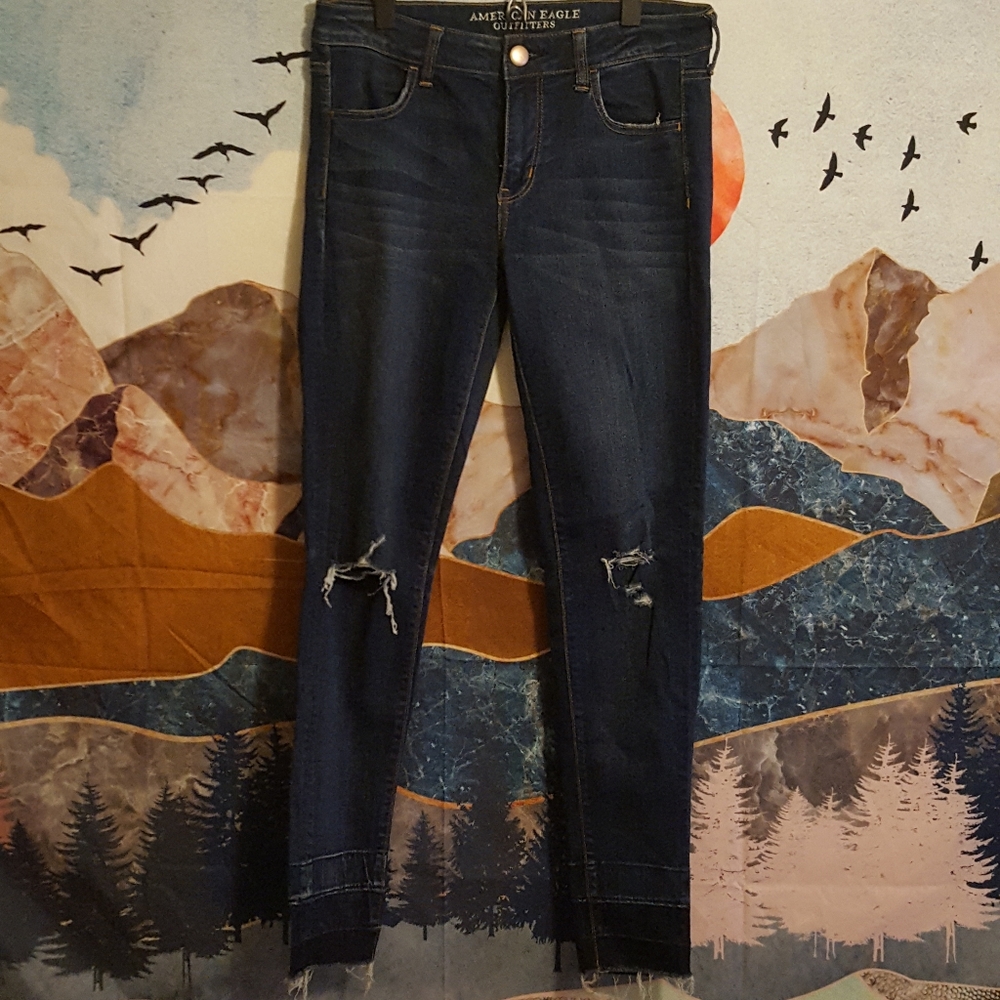 Denim jeggings